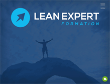 Tablet Screenshot of lean-expert.com